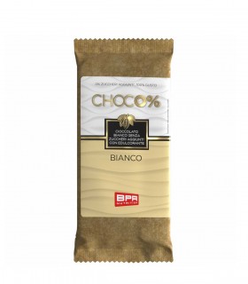 Tavoletta Choco% Cioccolato Bianco (80g) BPR NUTRITION