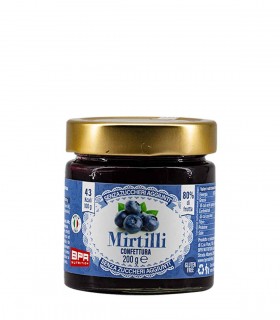 Confettura Mirtilli (200g) BPR NUTRITION