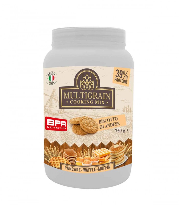 Multigrain Cooking Mix (750g) BPR NUTRITION - Preparato per Pancake