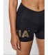 Shorts Gold Nebbia Print Black NEBBIA