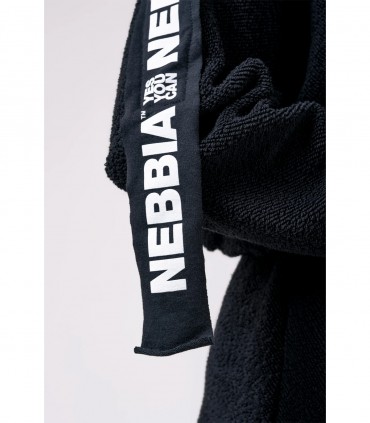 Rebels Hero Ribbon Cropped Hoodie Black NEBBIA - Felpa con cappuccio