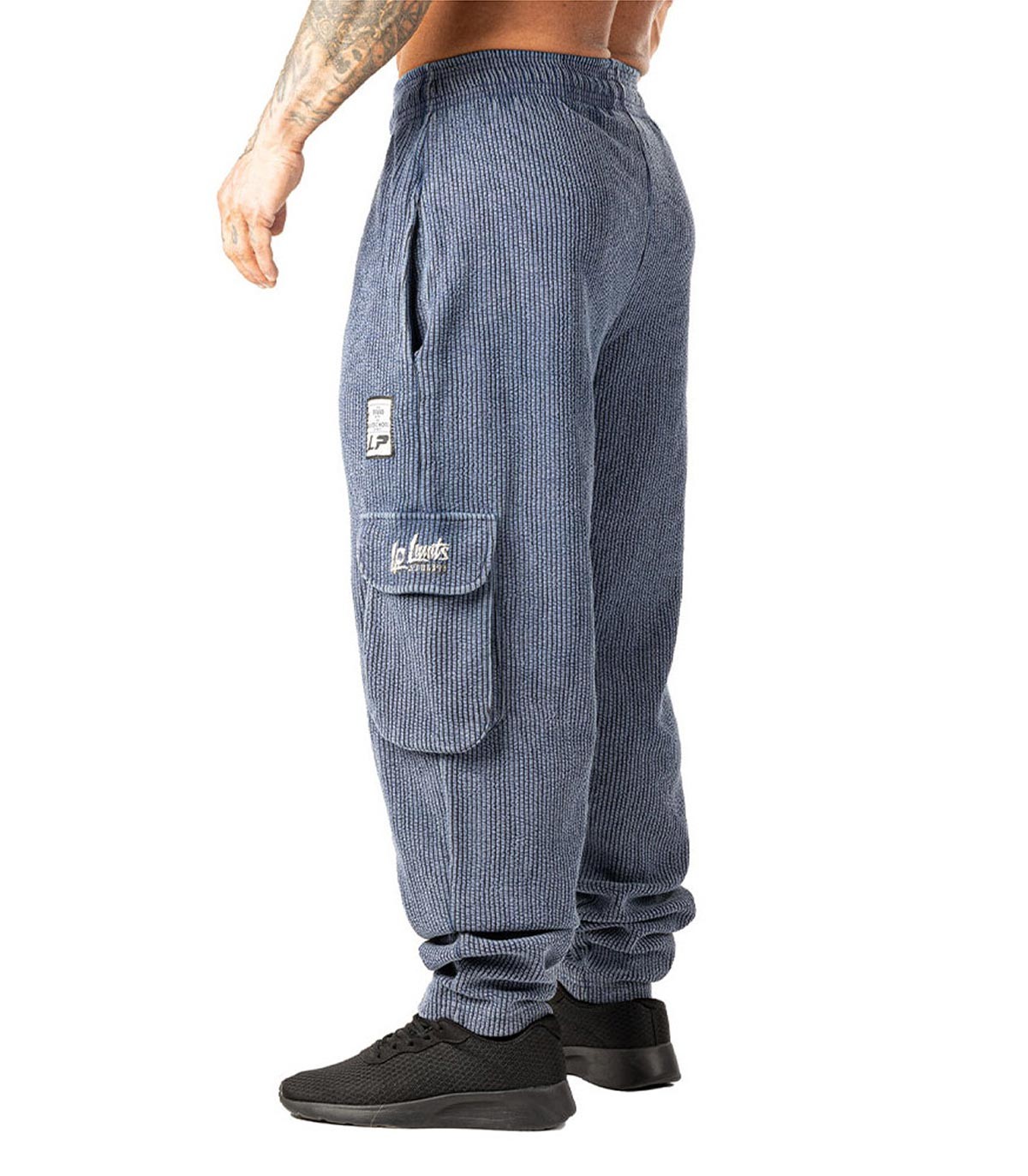 Pro Club Men's Heavyweight Fleece Cargo Sweatpants Royal Blue 