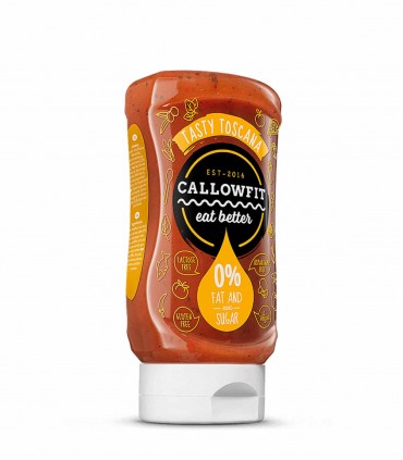 Salsa Tasty Toscana (300ml) CALLOWFIT - Salsa 0% kcal
