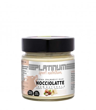 Nocciolatte (250g) PLATINUM - Crema proteica spalmabile