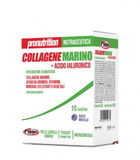 Collagene Marino + Acido Ialuronico (20x8g) PRO NUTRITION