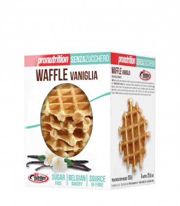 Waffle Senza Zucchero (6x25g) PRO NUTRITION