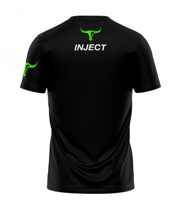 Torus New Logo Inject T-Shirt Green and Red Version INJECT NUTRITION