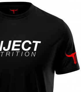 New Inject Logo T-Shirt Green and Red Version INJECT NUTRITION