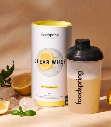 Clear Whey (480g) FOODSPRING - Shake proteico rinfrescante con whey
