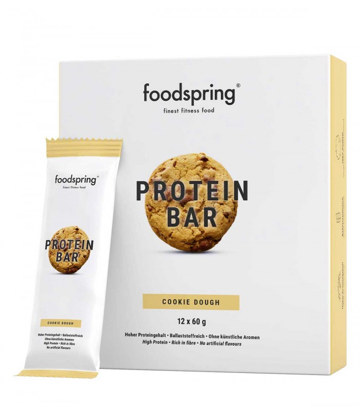 Protein Bar (60g) FOODSPRING - Barretta proteica senza zuccheri aggiunti