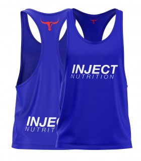 Classic Tank Top Blue edition NEW LOGO INJECT NUTRITION