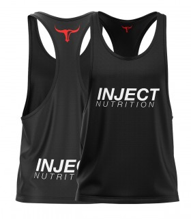 Classic Tank Top Black edition NEW LOGO INJECT NUTRITION