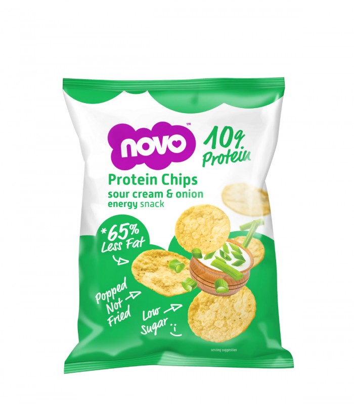 Protein Chips (30g) NOVO NUTRITION - Patatine proteiche