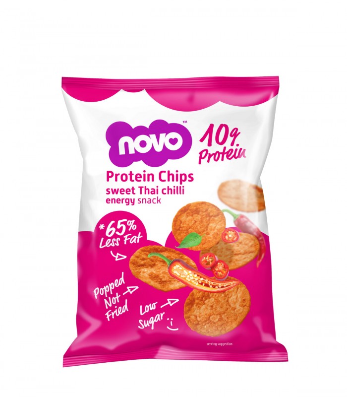 Protein Chips (30g) NOVO NUTRITION - Patatine proteiche