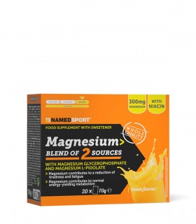 Magnesium Blend of 2 Sources (20 bustine) NAMED SPORT