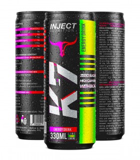 K7 Energy Drink Senza Zuccheri (330ml) INJECT NUTRITION