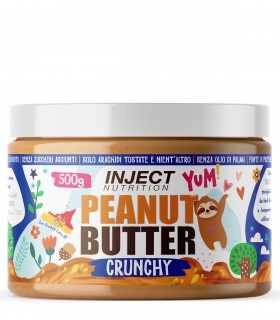 Peanut Butter CRUNCHY (500g) INJECT NUTRITION