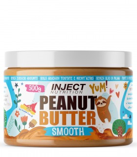 Peanut Butter SMOOTH (500g) INJECT NUTRITION