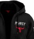 FELPA CON CAPPUCCIO UNISEX INJECT NUTRITION