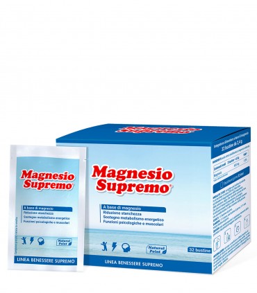 Magnesio Supremo Bustine (32 bustine) NATURAL POINT