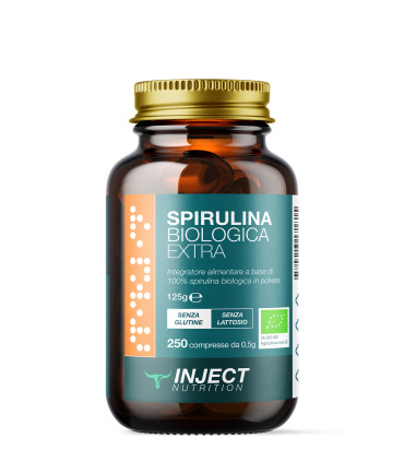 Spirulina BIO Extra (250cpr) INJECT NUTRITION