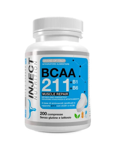 BCAA 2:1:1 (200cpr) INJECT NUTRITION