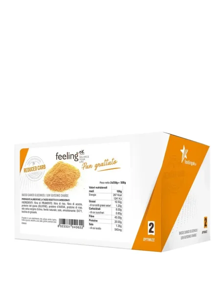Pan Grattato +Fibre (500g) FEELING OK